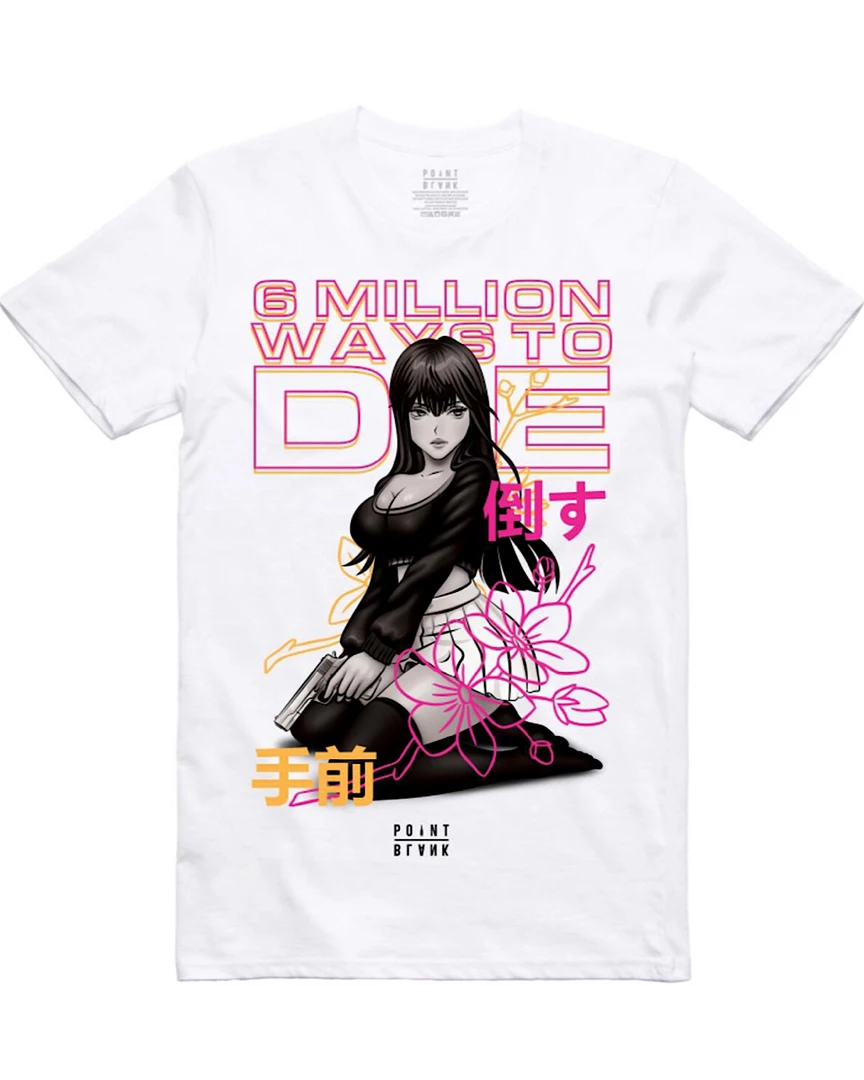Point Blank T-Shirt - Kira Colt - White Shop All 1 Point Blank T-Shirt - Kira Colt - White Shop All