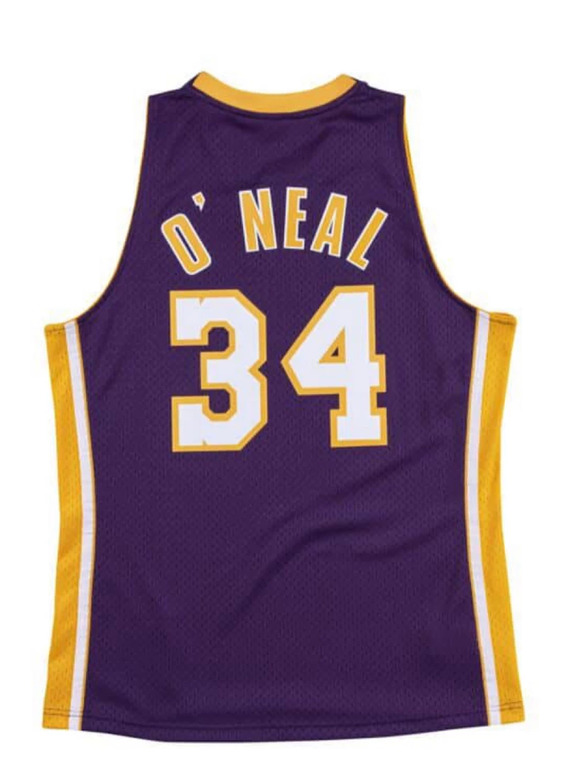 Mitchell & Ness Jersey - Los Angeles Lakers O'Neal 34 - Purple And Yellow - SMJYGS18447 2 Mitchell & Ness Jersey - Los Angeles Lakers O'Neal 34 - Purple And Yellow - SMJYGS18447