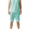 Shop All Rebel Minds Short Set - Solid Mesh Tank - Mint - 100-120