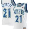 Mitchell & Ness Jersey - Minnesota Timberwolves Garnett 21 - White - SMJYSB19032 Shop All