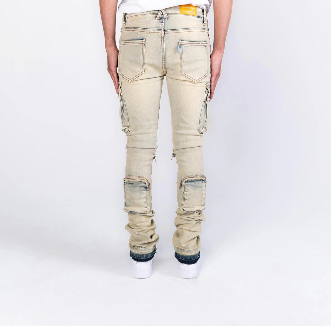 Shop All Pheelings Jeans - Never Look Back Cargo Flare Stacked - Sand Wash - PH-SS22-80 3 Shop All Pheelings Jeans - Never Look Back Cargo Flare Stacked - Sand Wash - PH-SS22-80