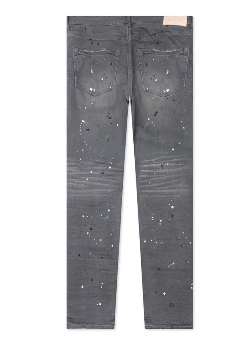 Purple-Brand Jeans - Vintage Paint - Grey - P001-VGP 2 Purple-Brand Jeans - Vintage Paint - Grey - P001-VGP