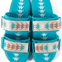 Kappa Slides - 222 Banda Aster 6 - Blue Peacock - 341B33W