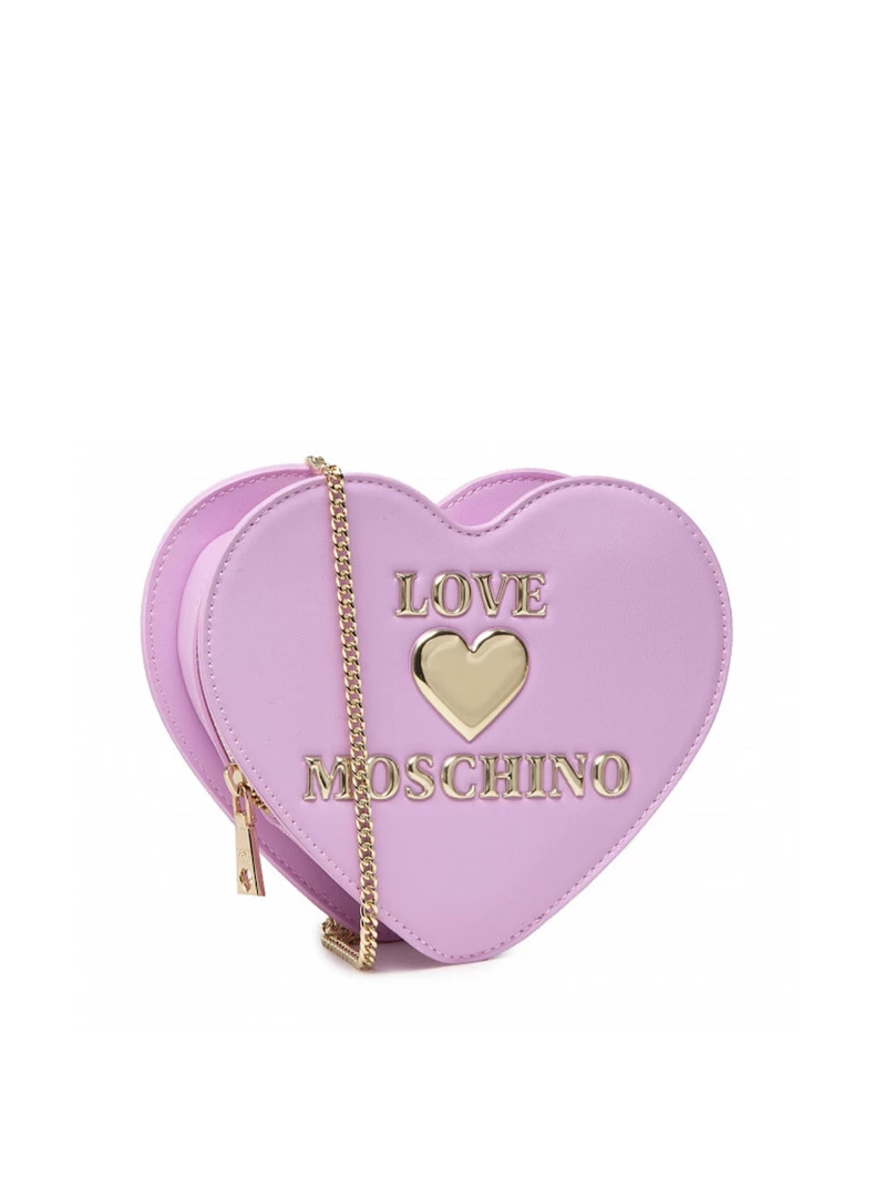 Moschino Bag - Heart-Shaped Mini - Pink - JC4167PP1DLF0607 1 Moschino Bag - Heart-Shaped Mini - Pink - JC4167PP1DLF0607