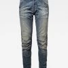 G-Star Jeans - 5620 3D Slim - Antic Faded Ripped Marine - 51025