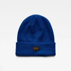 G-Star Hat - Effo Beanie - Light Royal Blue - D16624 Shop All