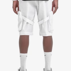 Life Code Shorts - Taslan Utility Cargo - White - 21P53