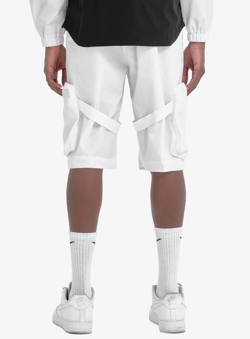 Life Code Shorts - Taslan Utility Cargo - White - 21P53 2 Life Code Shorts - Taslan Utility Cargo - White - 21P53