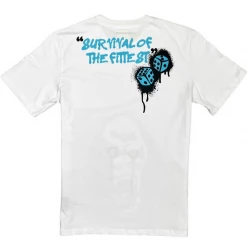 Motive Denim T-Shirt - Only The Strong - White - MT76 Shop All