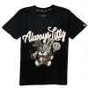 Ops Kids T-Shirt - Always Litty - Black And Grey - OPS502K