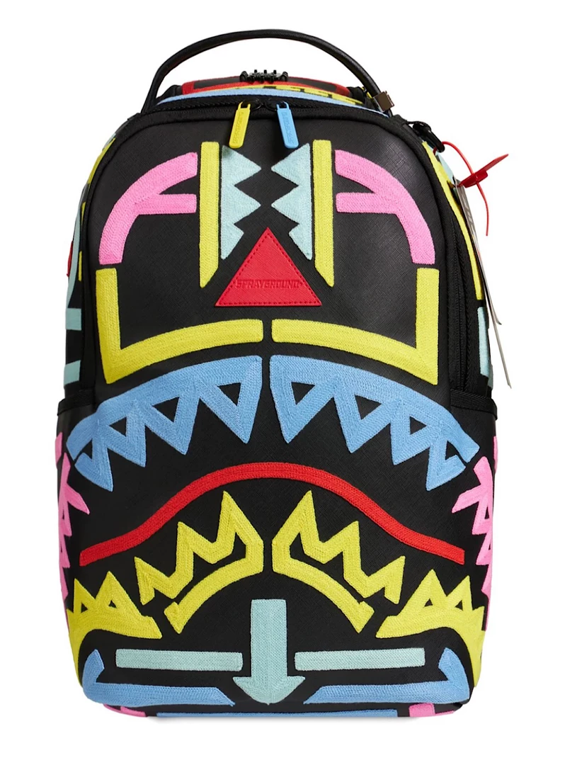 Sprayground Bag - Electric Retro Savage Backpack - Black Multi - 910B4118NSZ Shop All 1 Sprayground Bag - Electric Retro Savage Backpack - Black Multi - 910B4118NSZ Shop All
