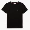 Lacoste Kids T-Shirt - Crewneck - Black - TJ1442