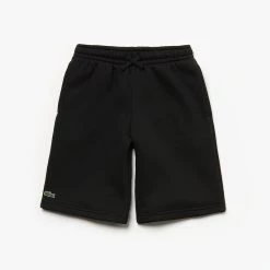 Lacoste Kids Shorts - Fleece - Black - GJ0237