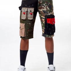 R3BEL Shorts - Cargo - Black - 621-953 Shop All