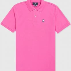 Psycho Bunny - Classic Polo - Love Pink - SP22 - B6K001S1PC Shop All