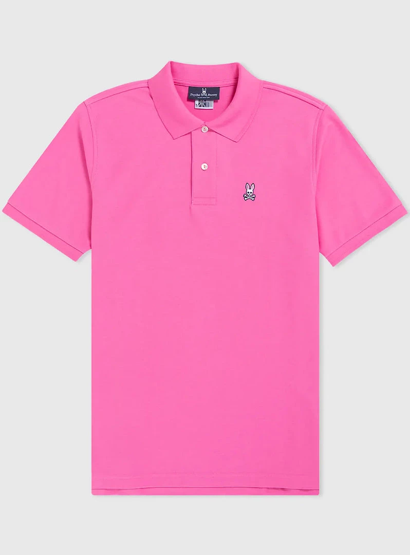 Psycho Bunny - Classic Polo - Love Pink - SP22 - B6K001S1PC Shop All 1 Psycho Bunny - Classic Polo - Love Pink - SP22 - B6K001S1PC Shop All