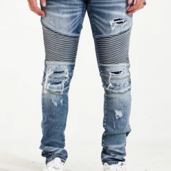 Crysp Denim Jeans - Skywalker - Lt Blue - CRYSP222-24