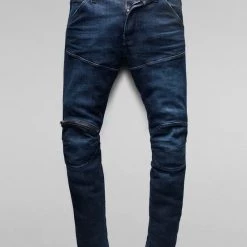 Shop All G-Star Jeans - 5620 3D Zip Knee Skinny - Worn In Ultramarine - D01252-C051-C236