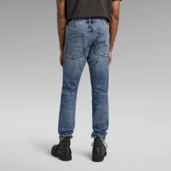 Shop All G-Star Jeans - 5620 3D Zip Knee Skinny - Faded Cascade Restored - D01252-C051