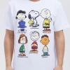 Shop All Peanuts T-Shirt - Family Collage - White - PN10144