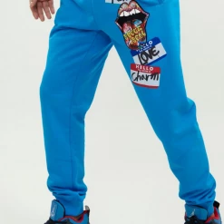 Roku Studio Sweatpants - Stoned & Successful - Blue - RK4480657