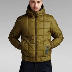 G-Star Jacket - Meefic Quillted - Tobacco - D20126 Shop All