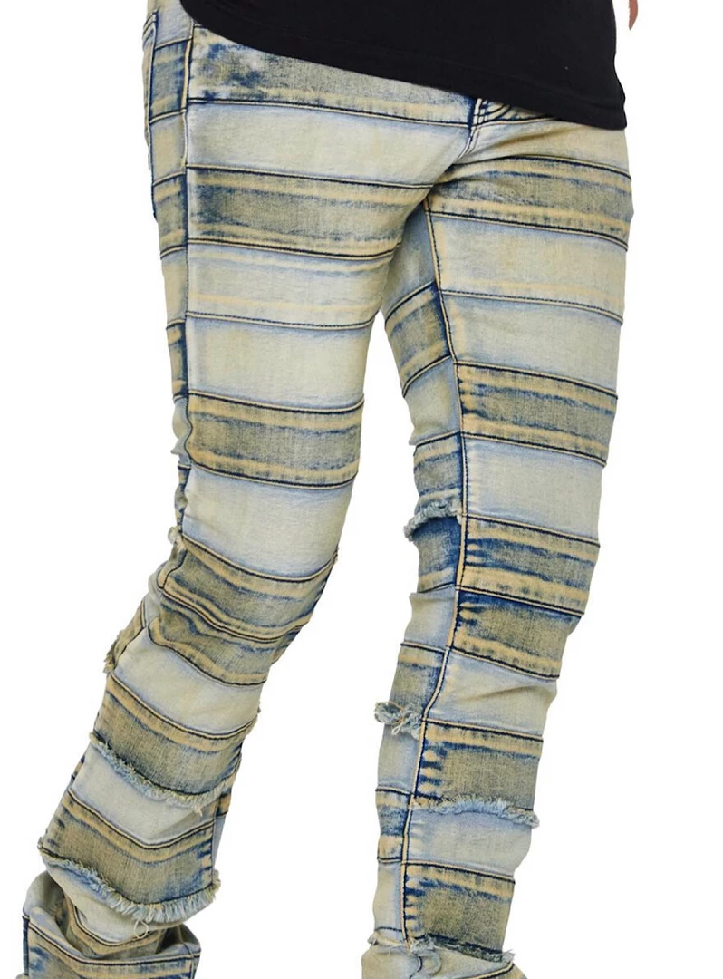 Valabasas Jeans - Phoenix Stacked - Vintage Wash - VLBS1192 2 Valabasas Jeans - Phoenix Stacked - Vintage Wash - VLBS1192