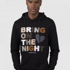 Inimigo Hoodie - Bring On The Night - Black - ILS6305