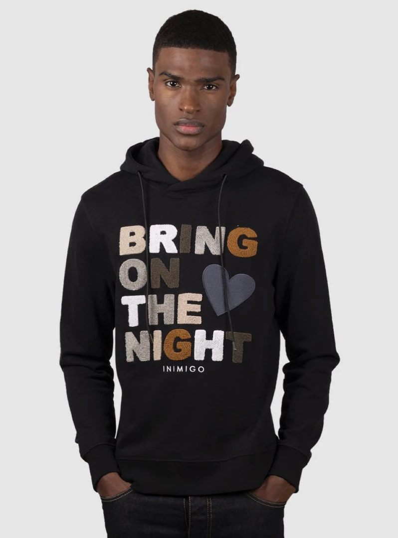 Inimigo Hoodie - Bring On The Night - Black - ILS6305 1 Inimigo Hoodie - Bring On The Night - Black - ILS6305