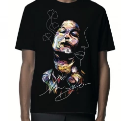 Inimigo T-Shirt - Surrealism Paint - Black - ITS8163