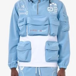 Life Code Jacket - Loop Lined Taslan Tactical - Light Blue - 13J20