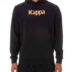 Kappa Sweatsuit - Authentic Haris - Black With Orange And Grey - 34157DW