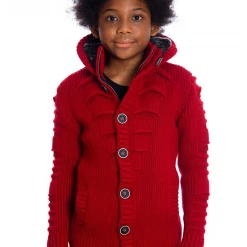 LCR Kids Sweater - Knit - Dark Red - K-5607