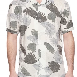 Elevenparis T-Shirt - Camps Button Up - Leaf Green Palm - 22S1SH13 Shop All