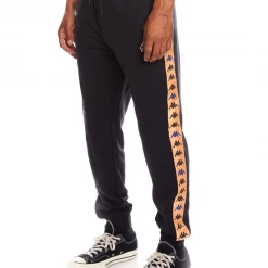 Kappa Sweatsuit - 222 Banda Hurtado - Black With Orange And Blue - 311E1TW Shop All