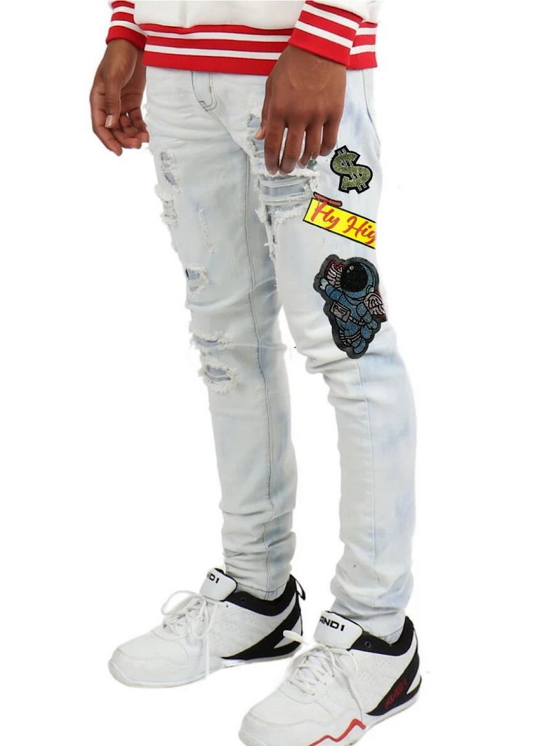 Majestik Jeans - Fly High - Ice Blue - DL2141 Shop All 2 Majestik Jeans - Fly High - Ice Blue - DL2141 Shop All