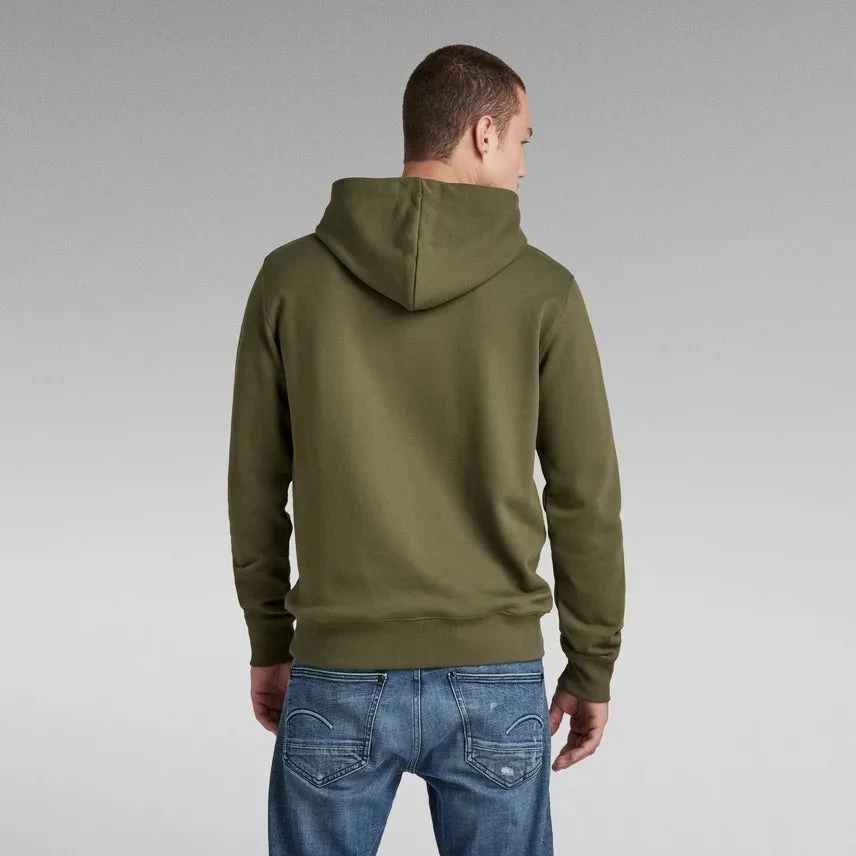 G-Star Hoodie - Original - Shadow Olive - D21163 3 G-Star Hoodie - Original - Shadow Olive - D21163