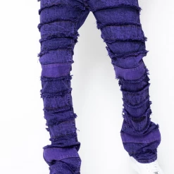Shop All Golden Denim Jeans - The Stacked - LSD Purple - GDSPQS122-20