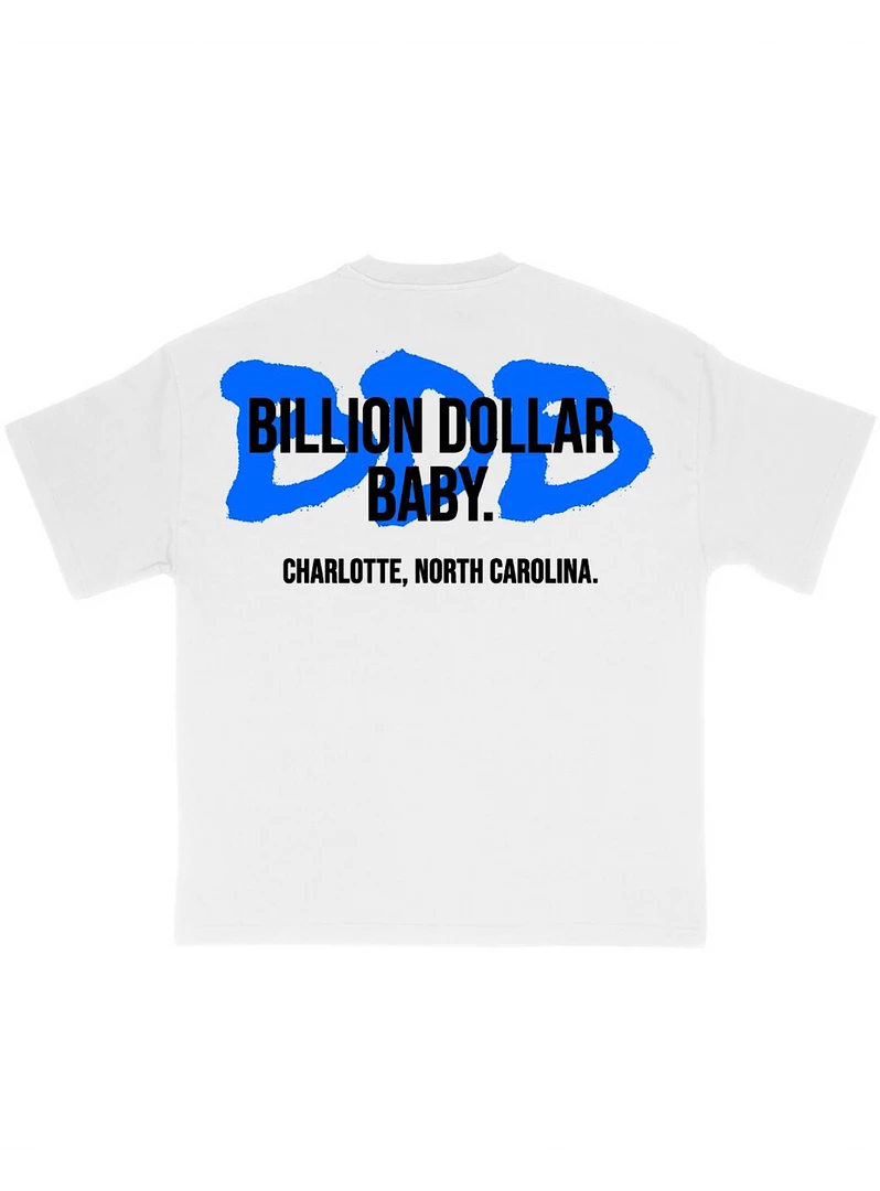 Billion Dollar Baby T-Shirt - BDB Charlotte - White 1 Billion Dollar Baby T-Shirt - BDB Charlotte - White