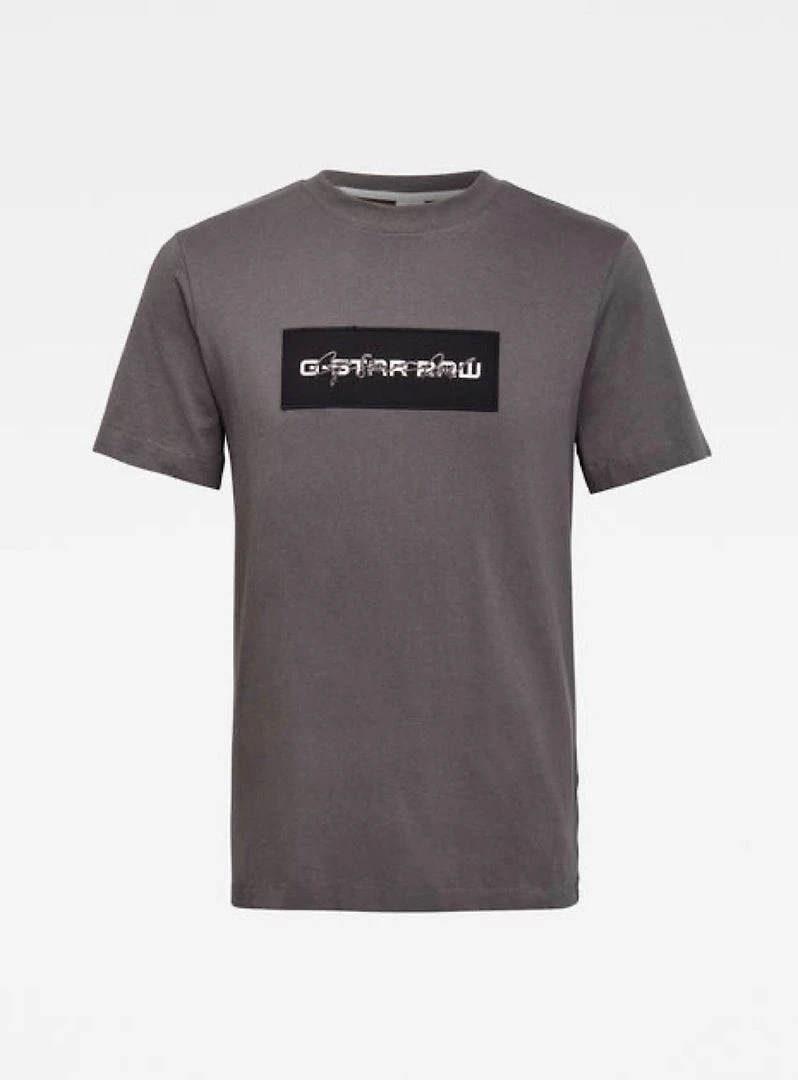 G-Star T-Shirt - Box Logo - Shadow Grey - D17145-C336 Shop All 1 G-Star T-Shirt - Box Logo - Shadow Grey - D17145-C336 Shop All