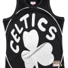 Mitchell & Ness Jersey - Big Face Boston Celtics - Black And White - TMTK1061 Shop All