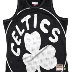 Mitchell & Ness Jersey - Big Face Boston Celtics - Black And White - TMTK1061 Shop All