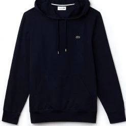 Lacoste Hoodie - LS Cotton Shirt - Navy Blue-166 - TH9349