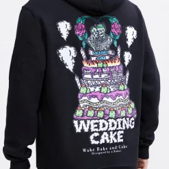 Wedding Cake Hoodie - Till Death Do Us Apart - Black - WC4970009