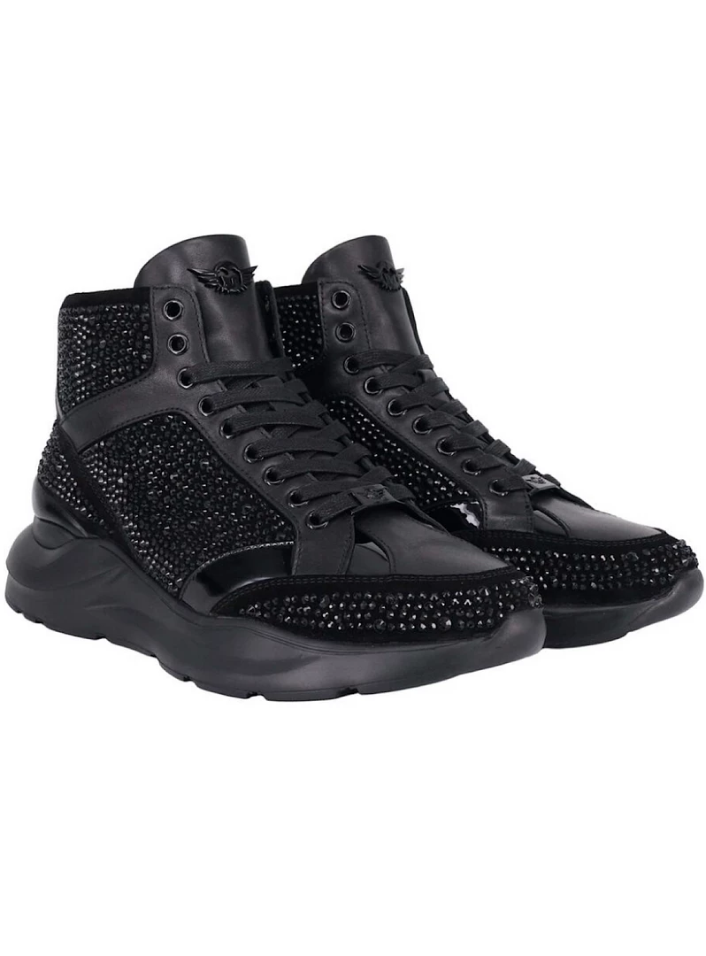 Ferrari Massari Shoes - Modern Drip - Black 1 Ferrari Massari Shoes - Modern Drip - Black