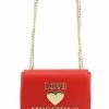 Shop All Moschino Bag - Flap Logo Medium - Red - JC4052PP1DLF0602