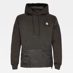 G-Star Hoodie - Prisoner Mix HDD - Asfalt - D18213 Shop All
