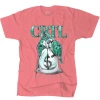 Shop All Capital Denim T-Shirt - Secure The Bag - Bright Salmon - CPTLT17