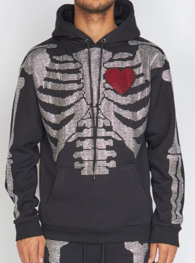 Politics Hoodie - Skeleton - Black - SKELH101 Shop All 1 Politics Hoodie - Skeleton - Black - SKELH101 Shop All