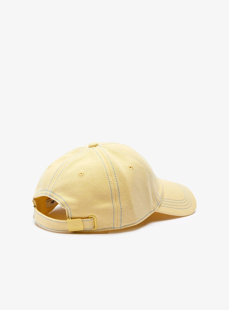 Shop All Lacoste Hat - Embroidered Logo - Yellow - RK9368 2 Shop All Lacoste Hat - Embroidered Logo - Yellow - RK9368